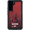 Marvel Deadpool Legacy Deadpool Red Poster Galaxy S24 Waterproof Case